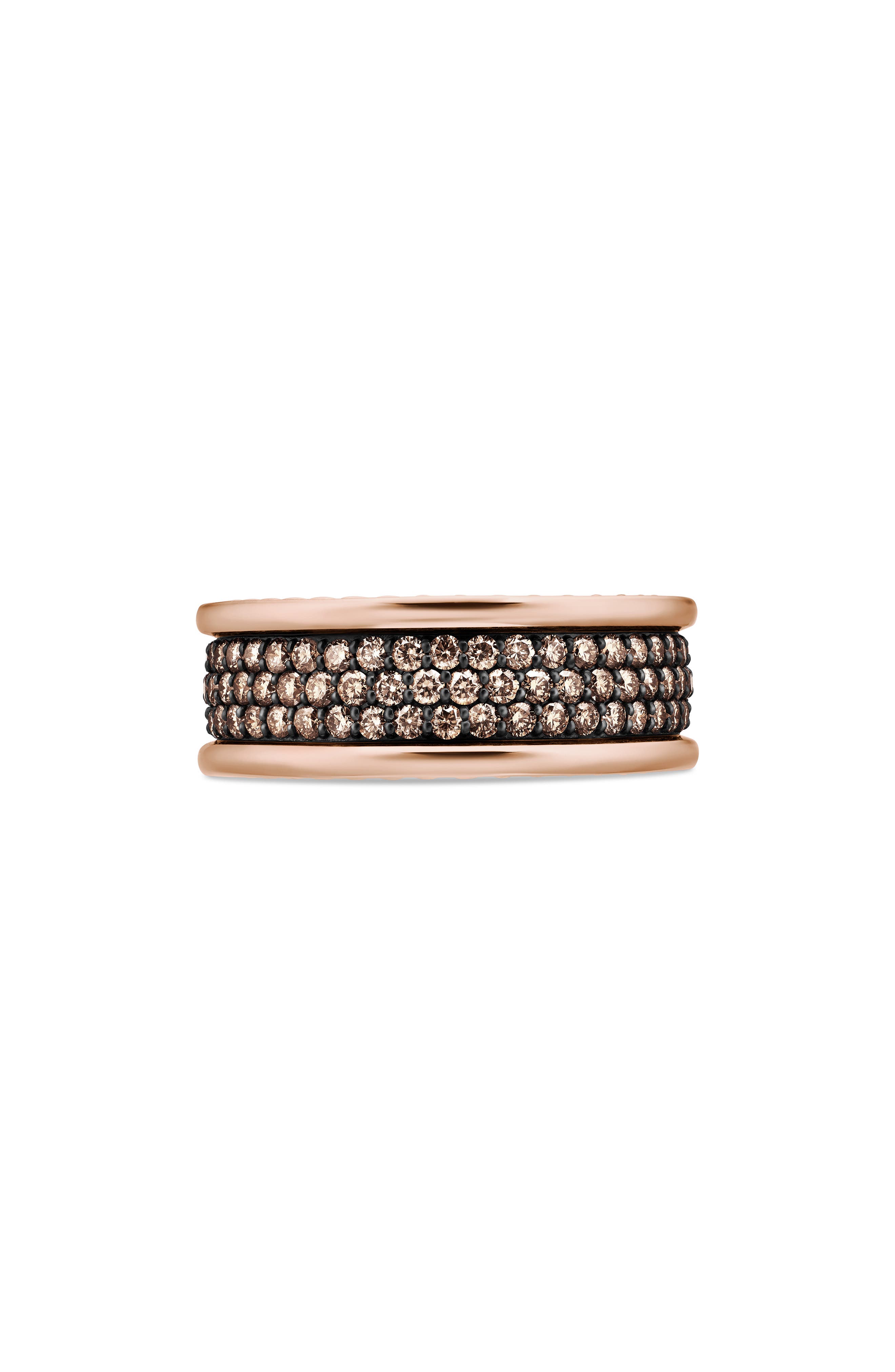 selected ROSE GOLD/ COGNAC DIAMOND