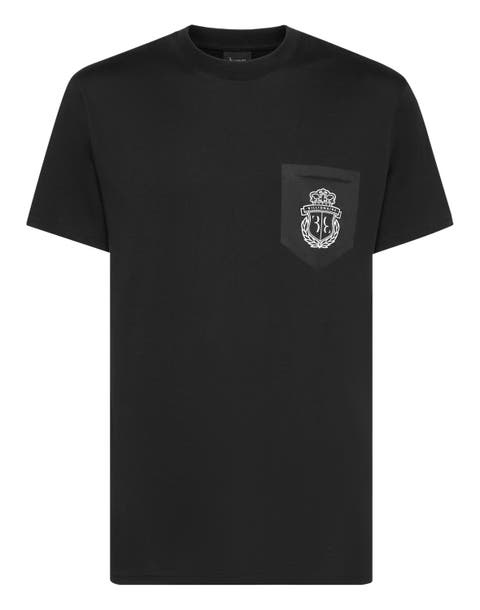 T-Shirt Round Neck Crest Men
