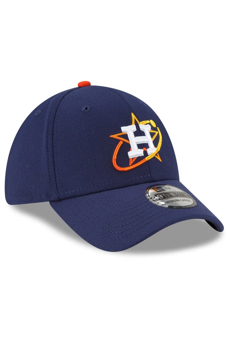 Men's New Era Navy Houston Astros 2022 City Connect 39FIFTY Flex Hat, Main, color, Navy