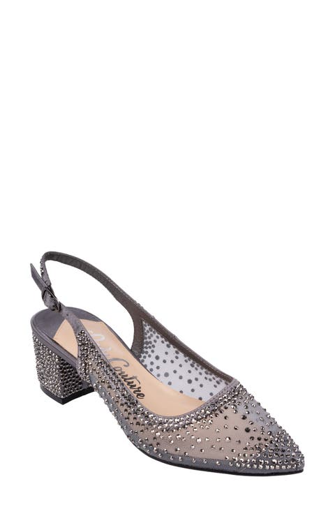Demin Slingback Pump (Women)