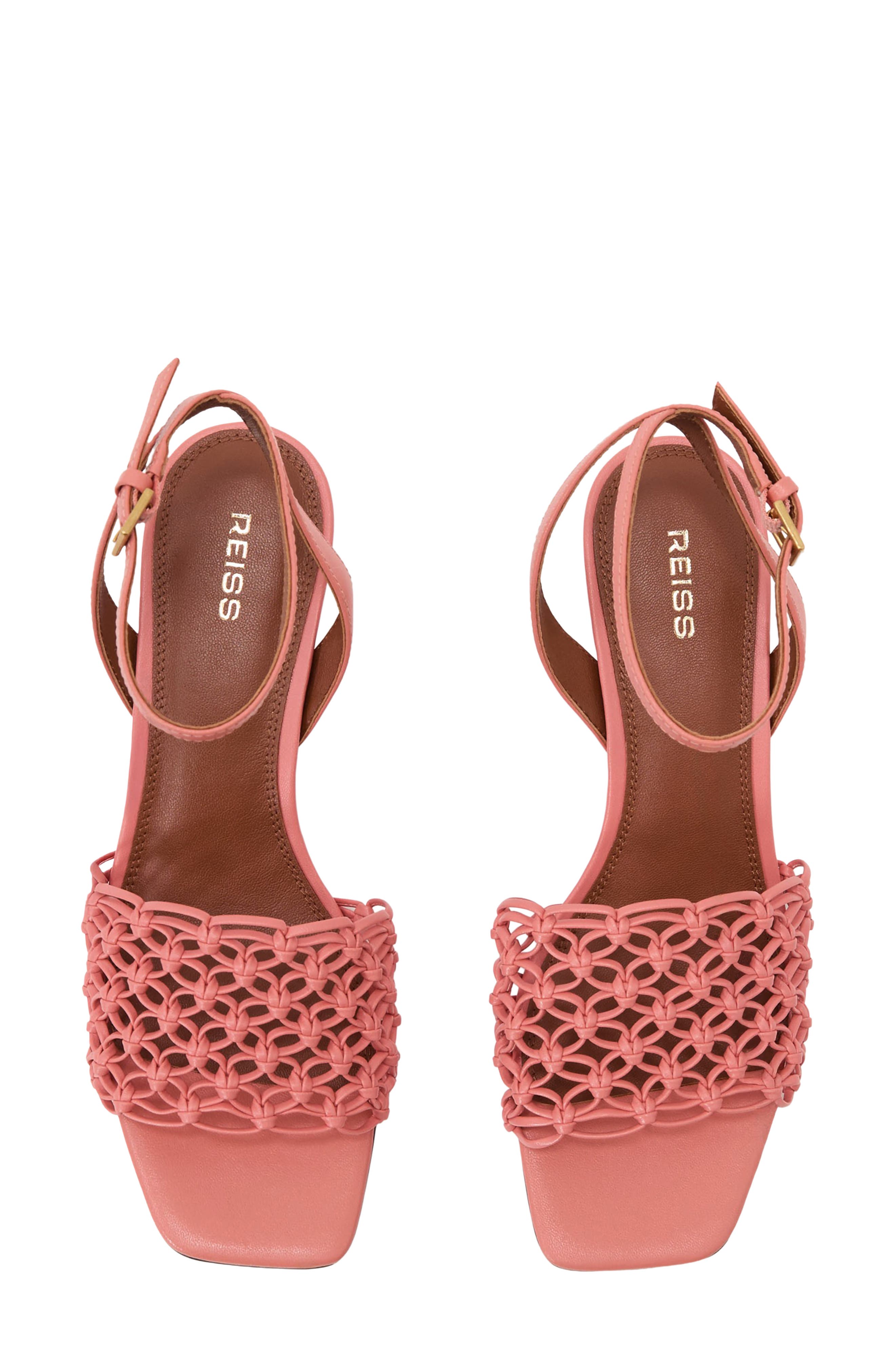 Stephanie Ankle Strap Sandal, Alternate, color, PINK