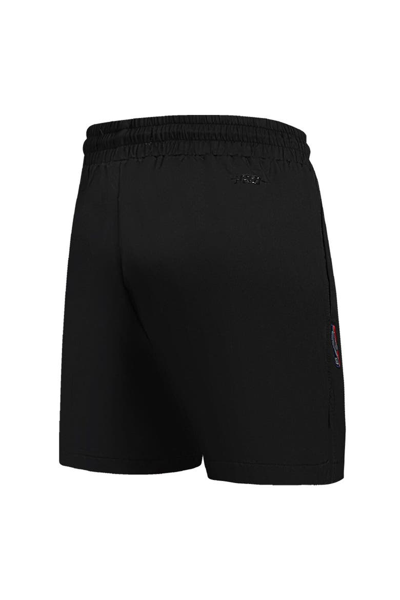 Women's Pro Standard  Black Chicago Bulls Script Woven Shorts, Alternate, color, Black