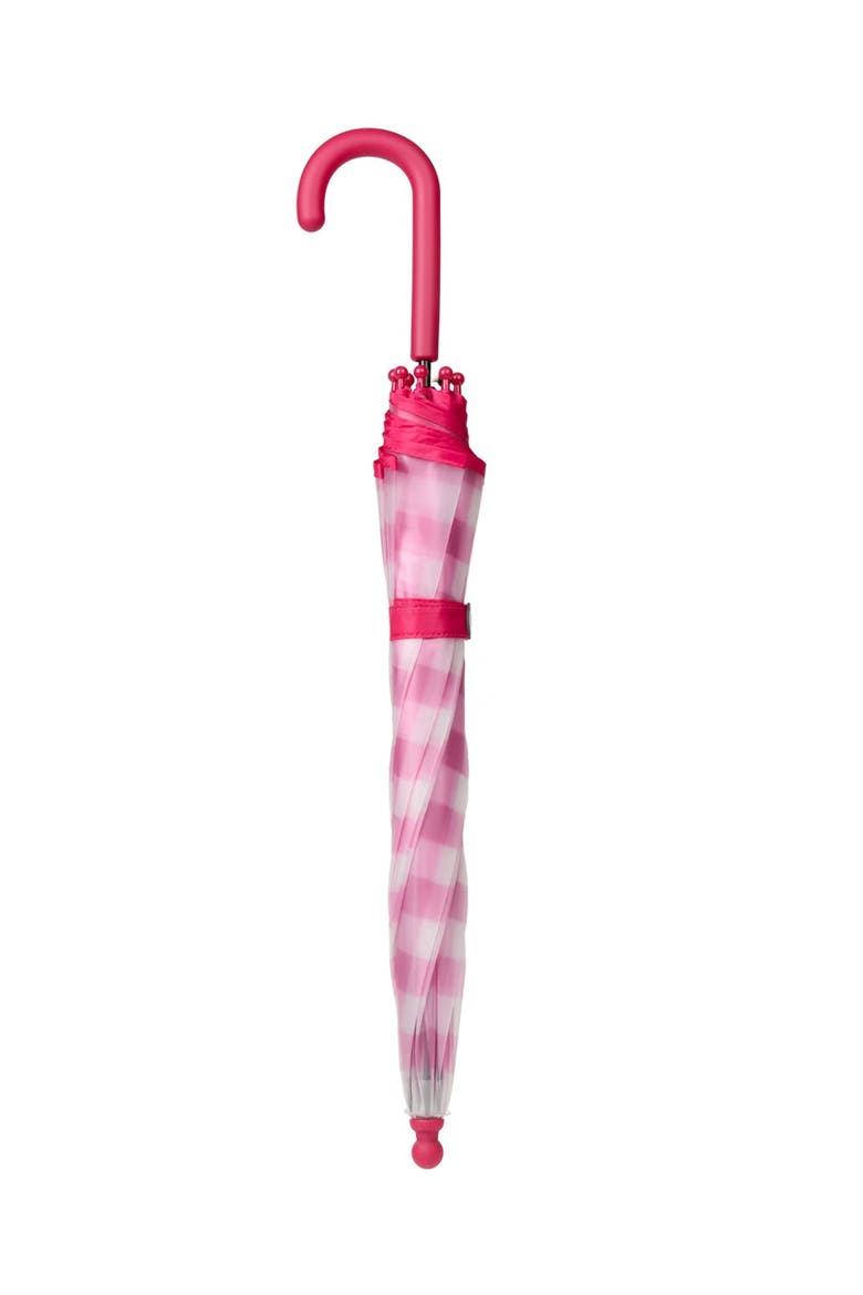 Kids' Waterproof Pop-Up Umbrella, Alternate, color, Pink