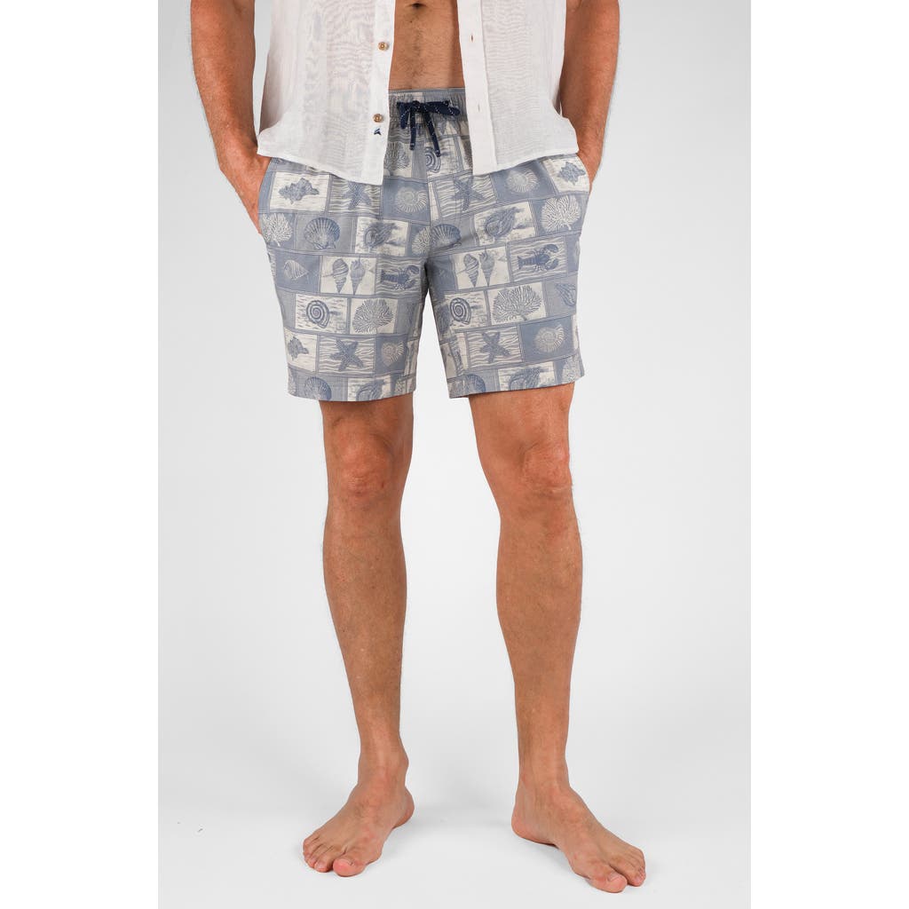 Tailor Vintage Hybrid 4-way Stretch Swim Shorts In Blue