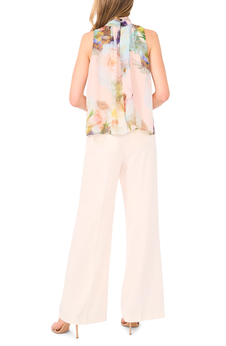 Ted Baker Jalen Floral Top, Alternate, color, Morganite