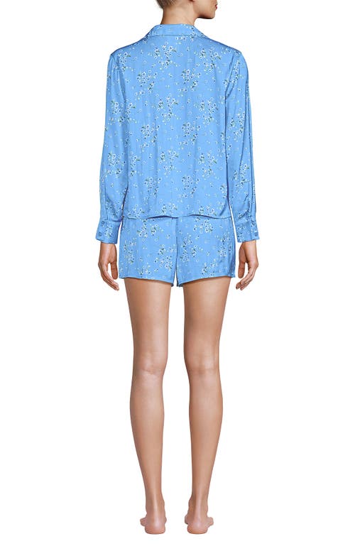 LANDS' END LANDS' END PLUS SIZE MATTE SATIN 2 PIECE PAJAMA SET 
