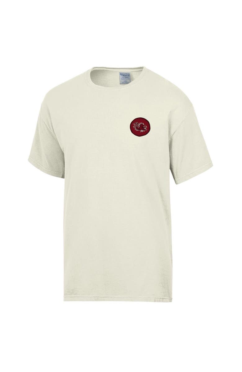 Comfort Wash Men's Comfort Wash Cream South Carolina Gamecocks Camping Trip T-Shirt, Alternate, color, 