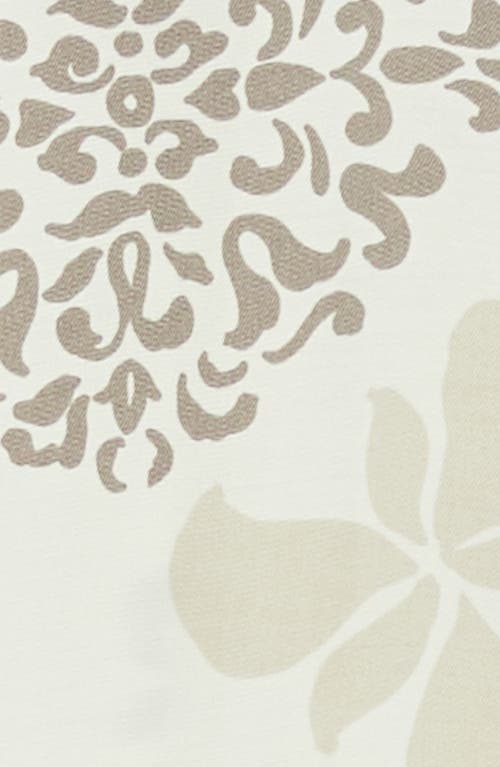 Marina Rinaldi Mixed Floral Button-up Shirt In White