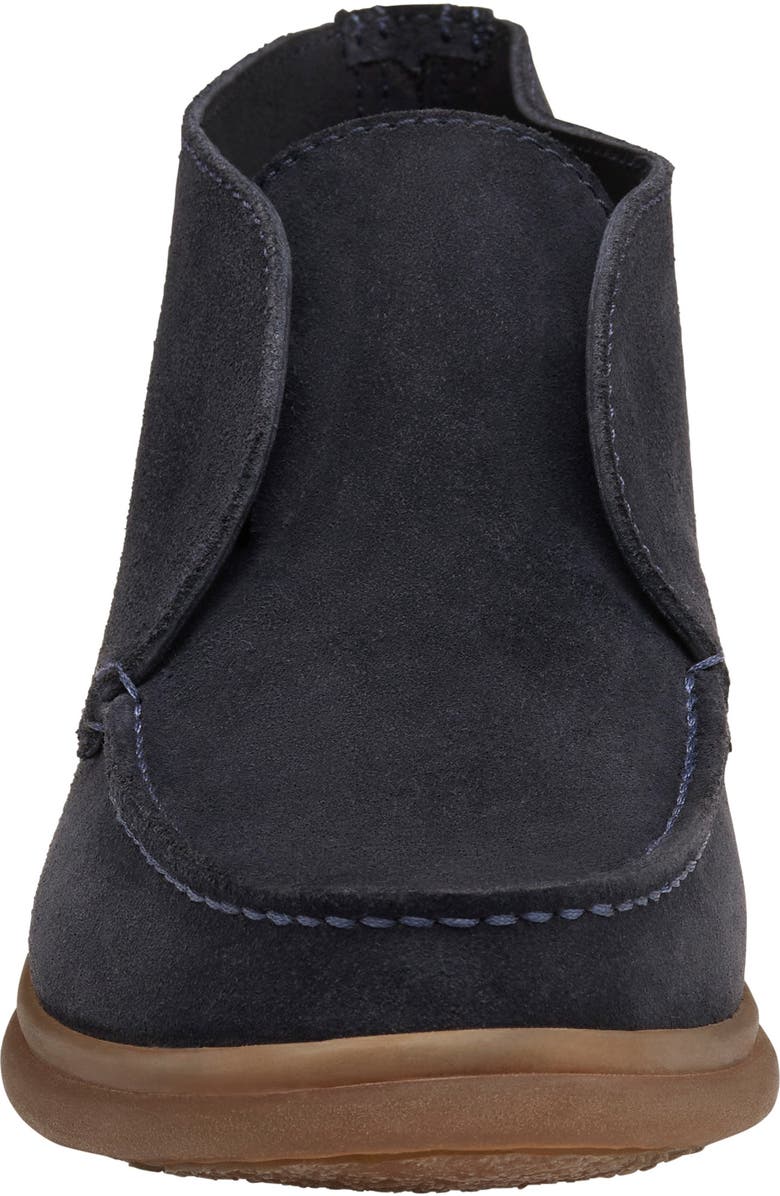 JOHNSTON & MURPHY COLLECTION Marlow Laceless Chukka Boot, Alternate, color, Navy English Suede