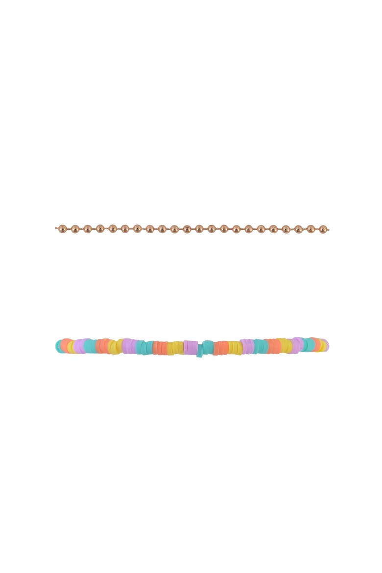 4pc Pastel Graduation Bracelet Set, Alternate, color, Multicolored