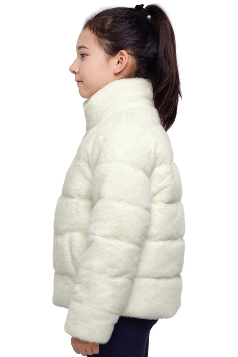 Kids' Snow Angel Puffer Jacket, Alternate, color, Ivory