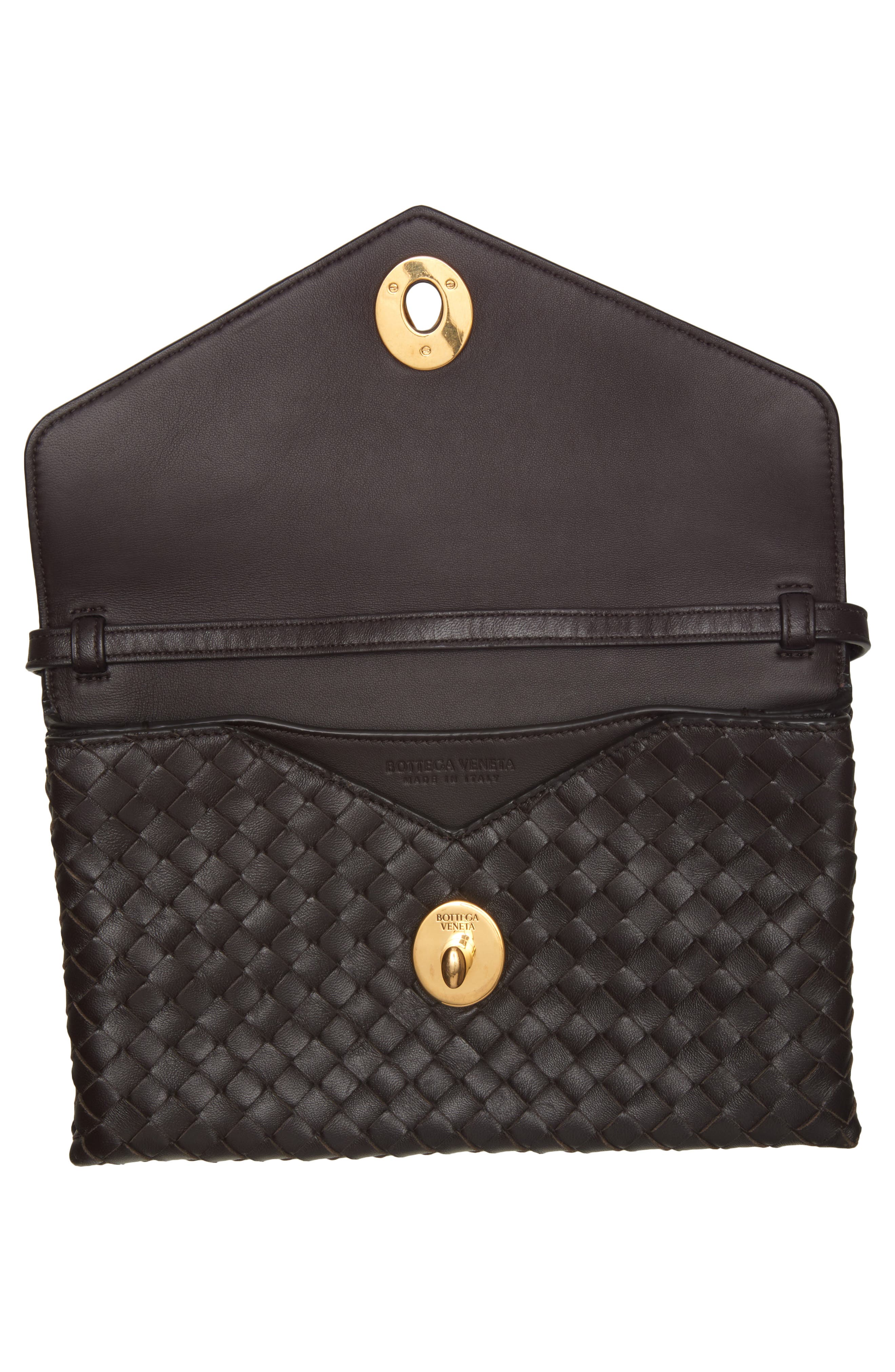 Женские сумки Bottega Veneta Knot Lock Intrecciato Leather Shoulder — фото 7