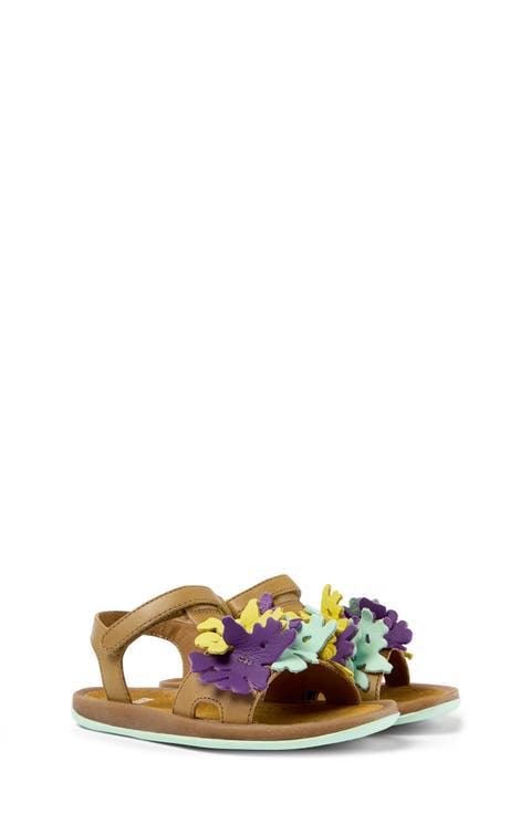 Kids' Bicho Twins Leather Sandal
