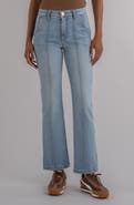 KUT from the Kloth Kelsey Pintuck High Waist Kick Flare Jeans