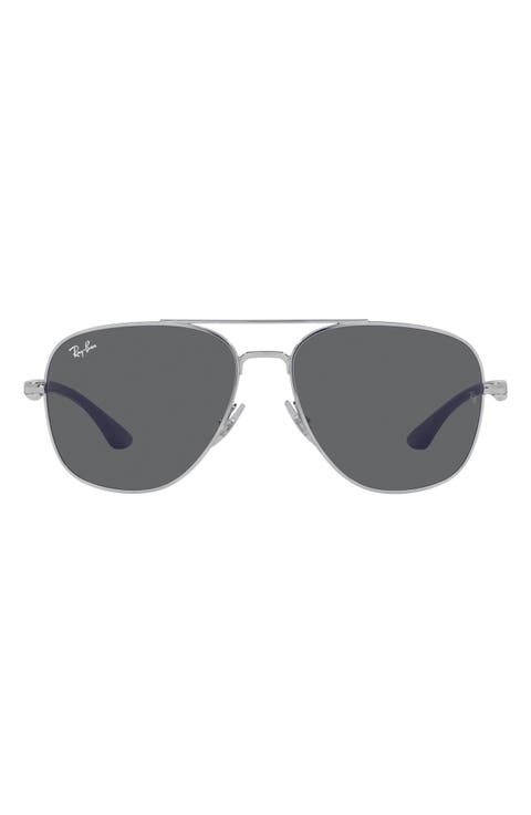 56mm Square Sunglasses