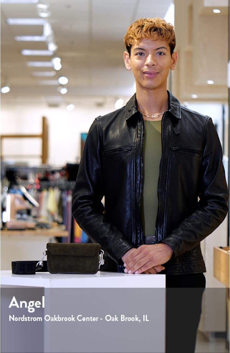 Zoe Suede Crossbody Bag, sales video thumbnail