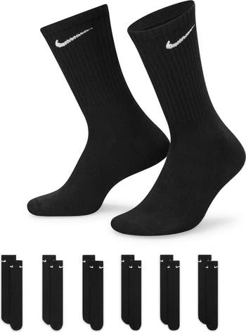 Kids' 6-Pack Everyday Cushioned Training Crew Socks