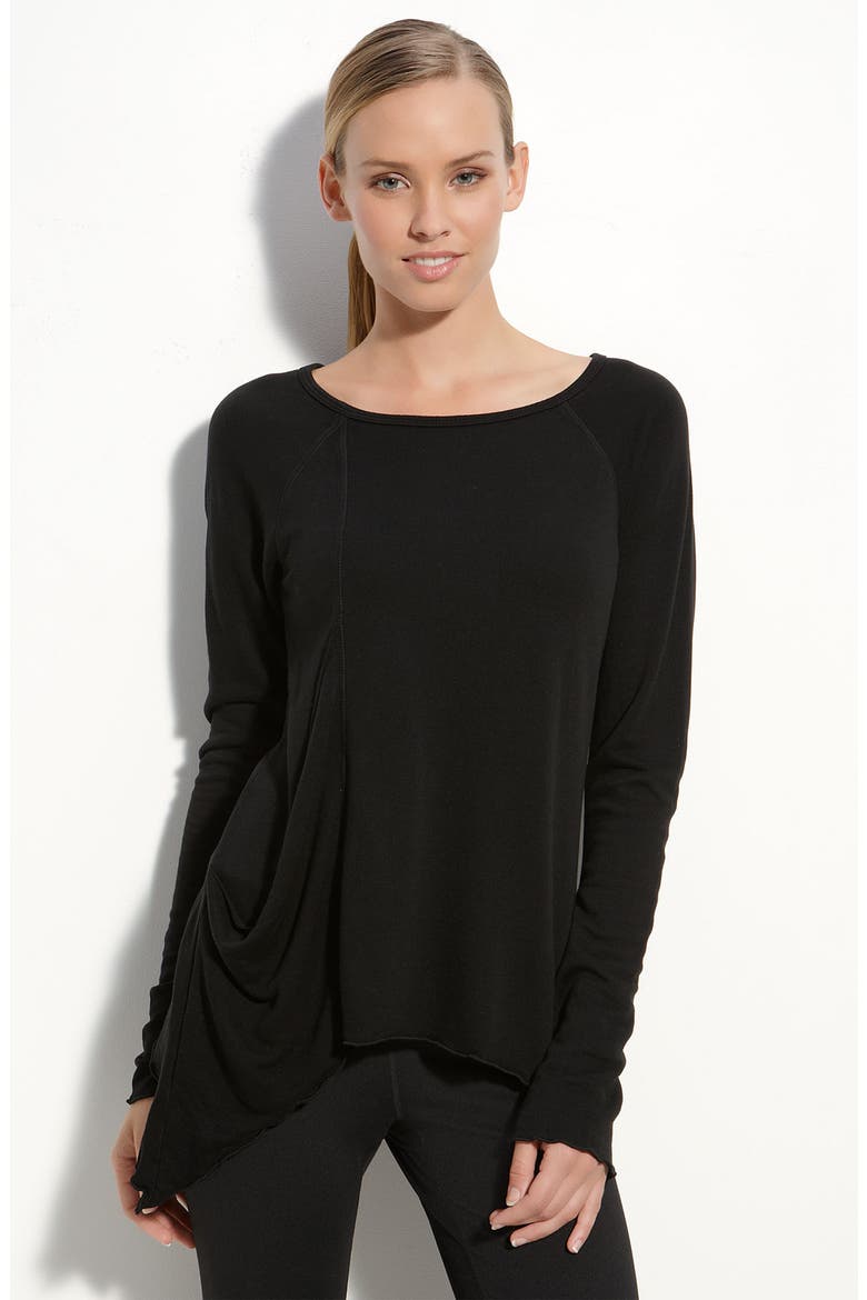 'Frolic' Asymmetric Top, Main, color, BLACK