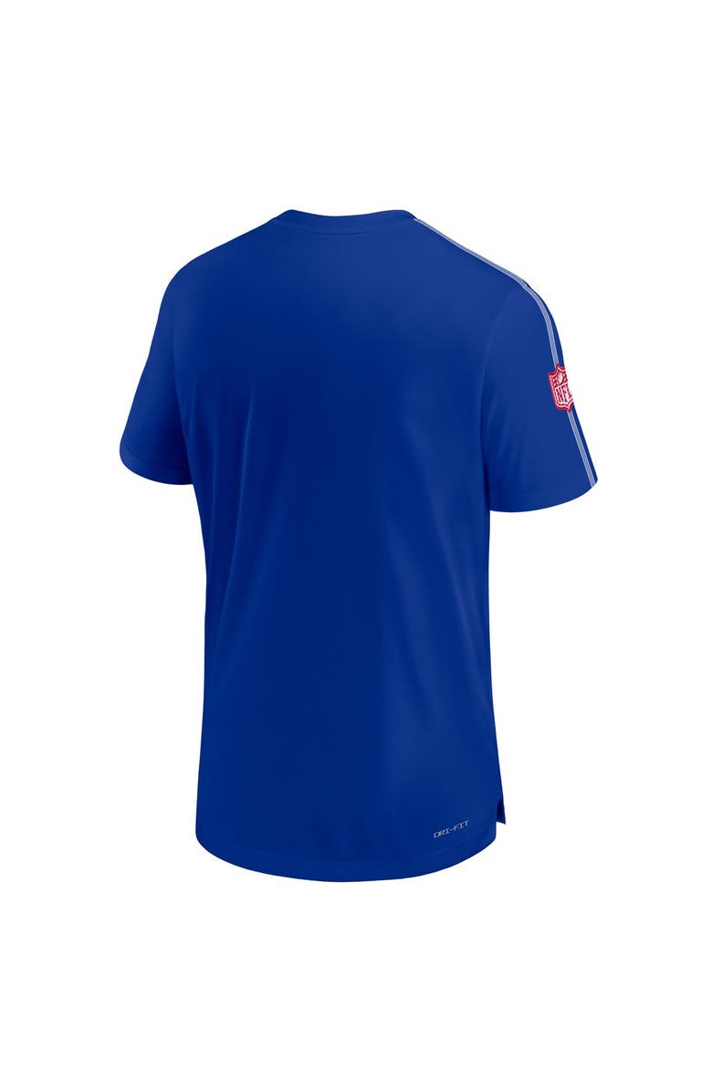 Nike Men's Nike Royal Buffalo Bills 2024 Sideline Coach UV Performance T-Shirt, Alternate, color, Royal