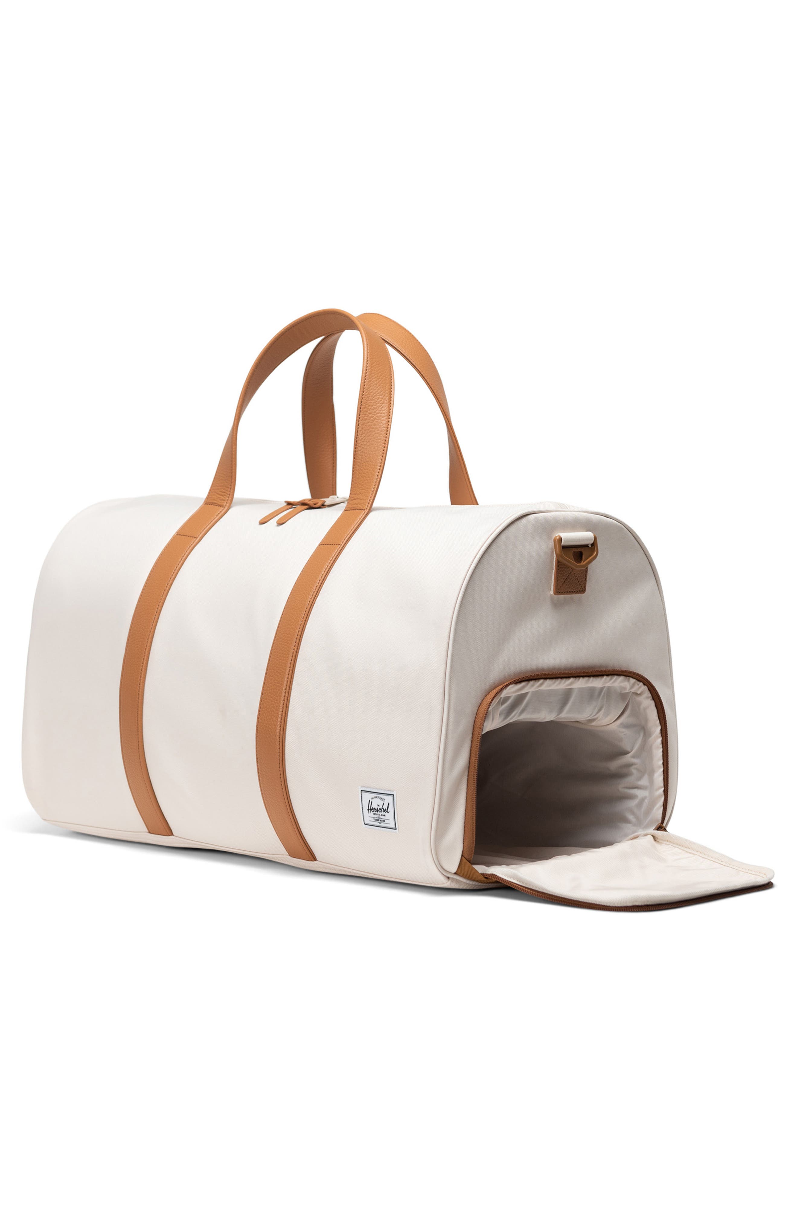 Novel Duffel Bag, Alternate, color, WHITECAP GRAY/ RUBBER