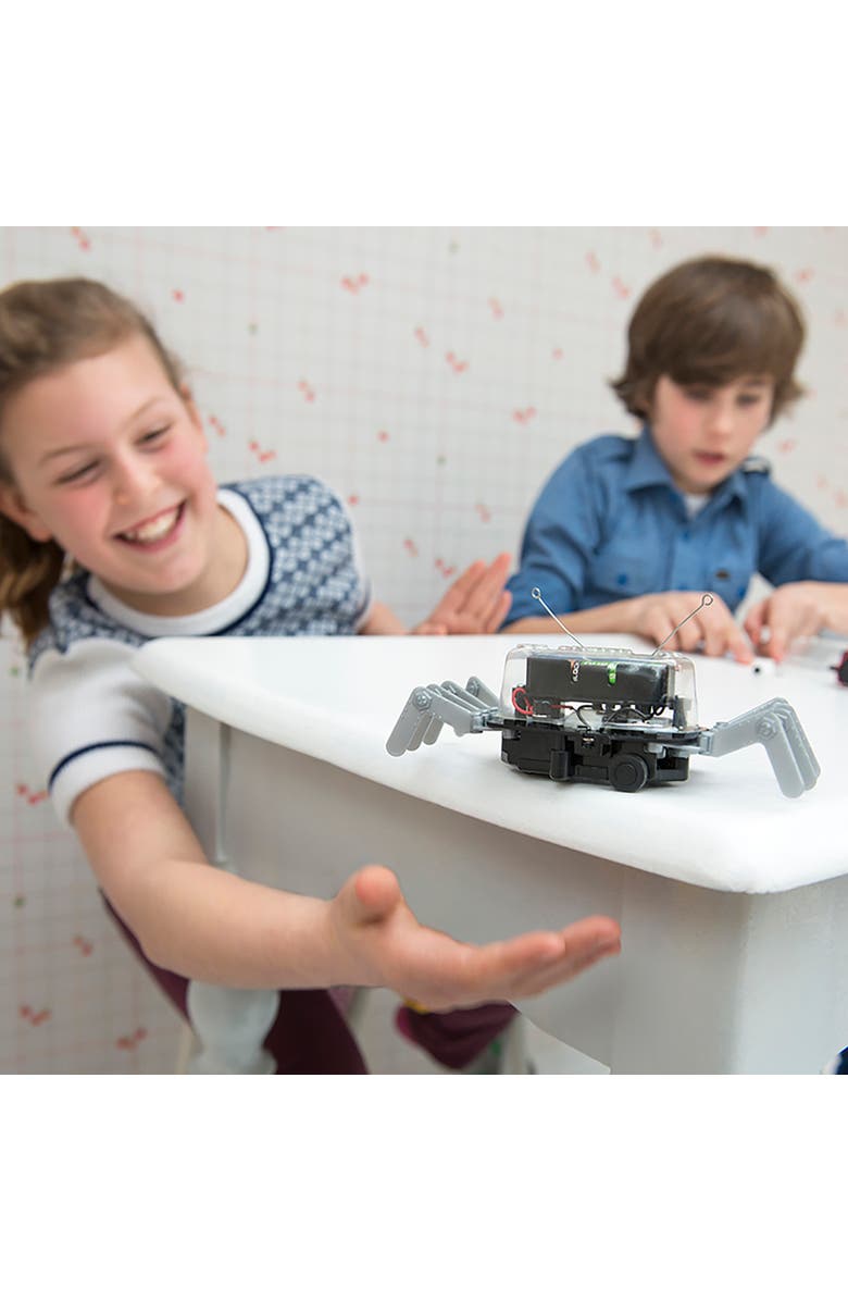 4M KidzRobotix Table Top Robot, DIY Build A Smart Crab Toy, Kids 8+, Alternate, color, 