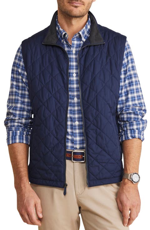 Dorset Quilted Stretch Wool Vest