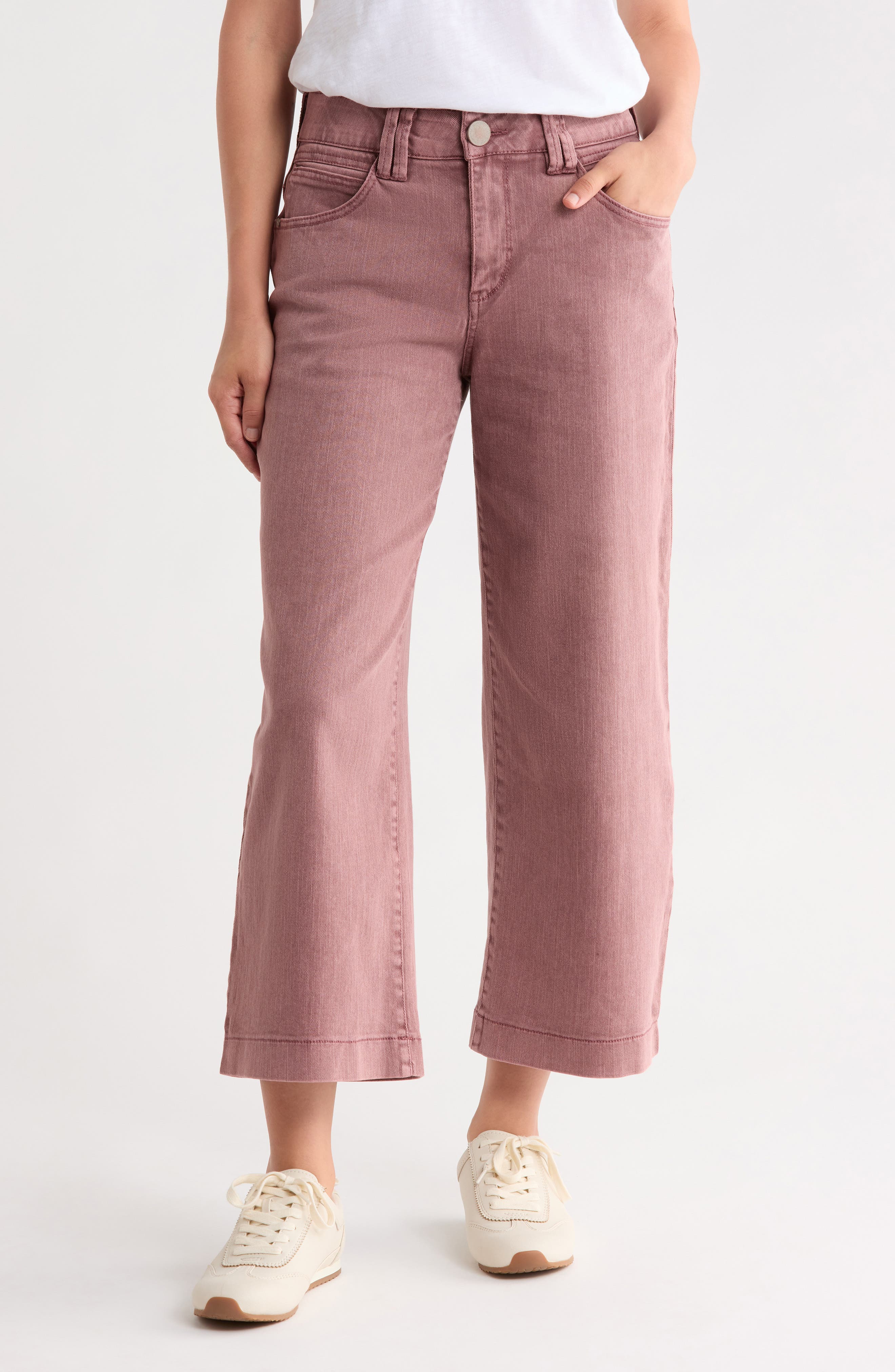 Wide Leg Crop Jeans