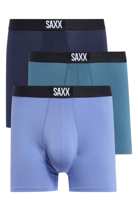 Assorted 3-Pack Vibe Super Soft Slim Fit Boxer Briefs