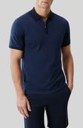 Robert Barakett Whistler Half Zip Polo