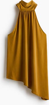 H&M Asymmetric Halterneck Top