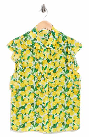 Robbie Ruffled Silk Shirt