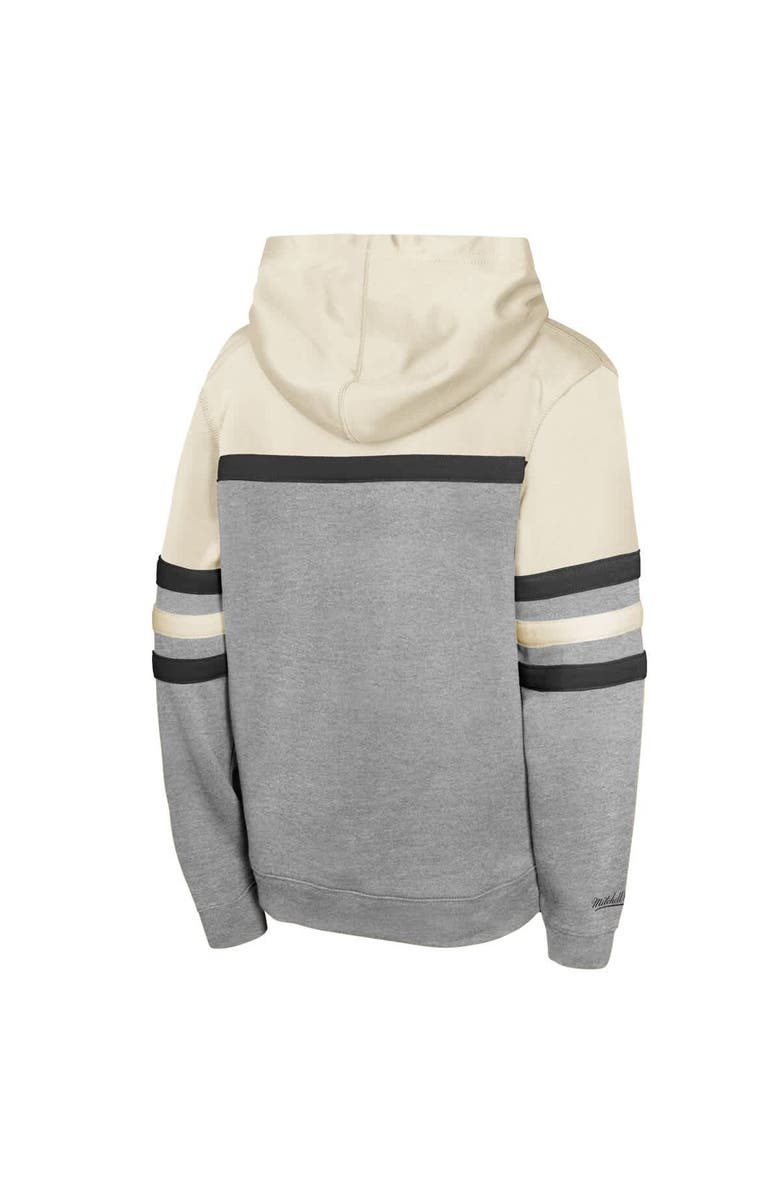 Mitchell & Ness Men's Mitchell & Ness  Cream New York Yankees Head Coach Pullover Hoodie, Alternate, color, 