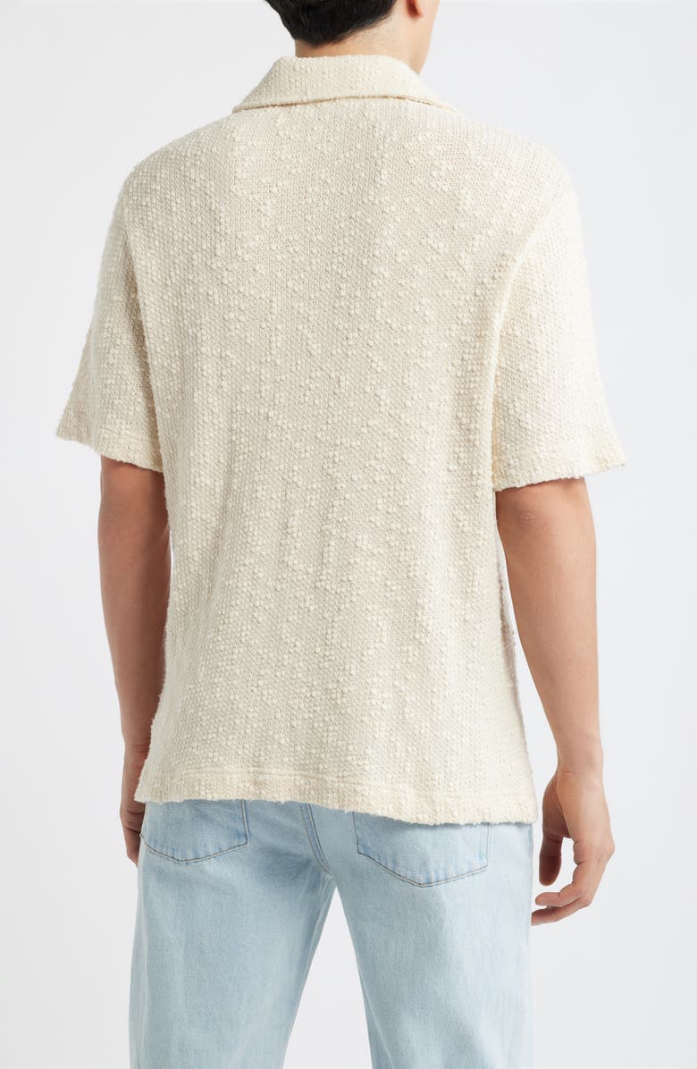 KROST Texture Cotton Blend Polo, Alternate, color, White