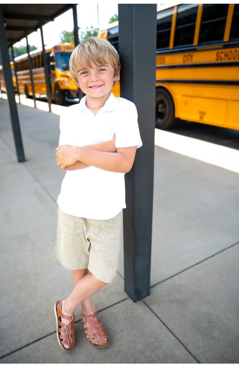 CITY THREADS Soft Cotton Above-Knee Side Pocket Shorts, Alternate, color, White