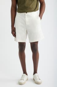 Theory Standard Chino in Moonsoft Cotton Blend Shorts