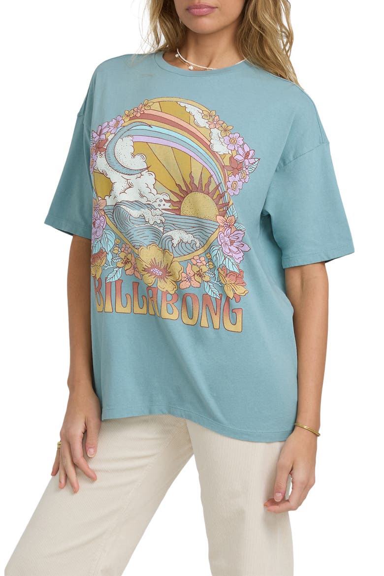 Everyday Paradise Graphic T-Shirt, Alternate, color, MASON BLUE