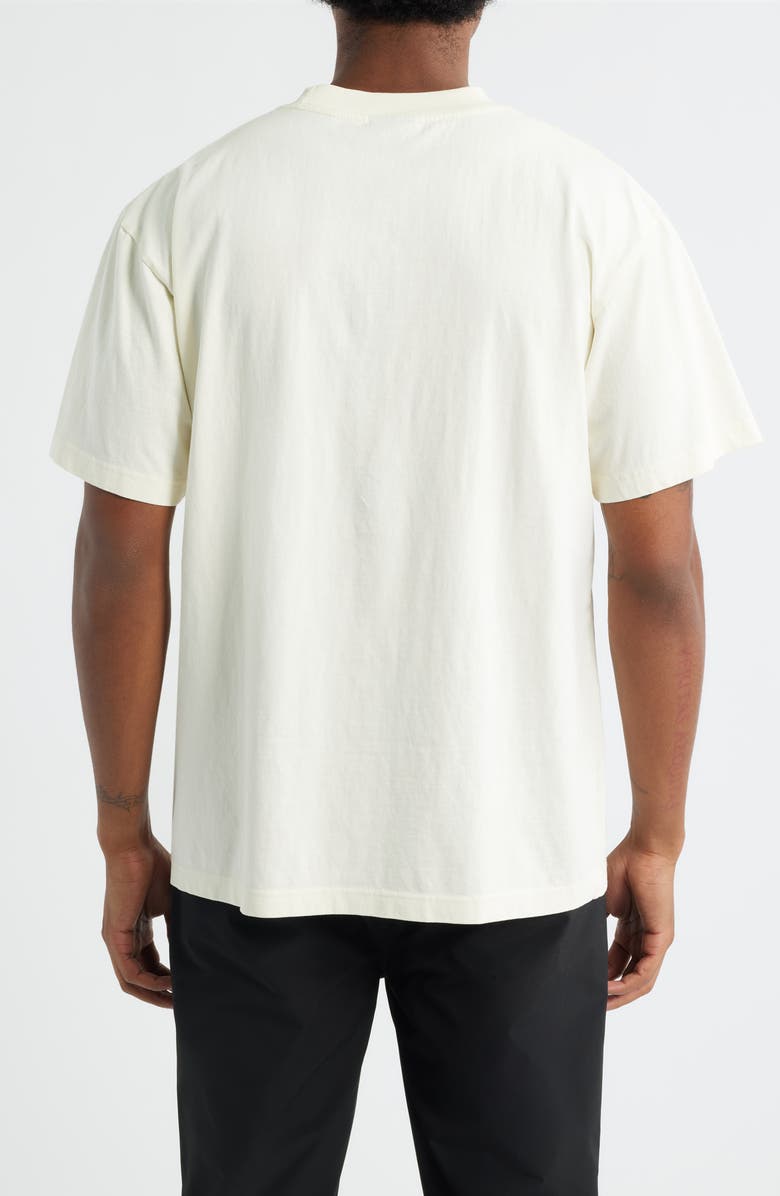 SANTO STUDIO Retriever Racing Graphic T-Shirt, Alternate, color, Cream