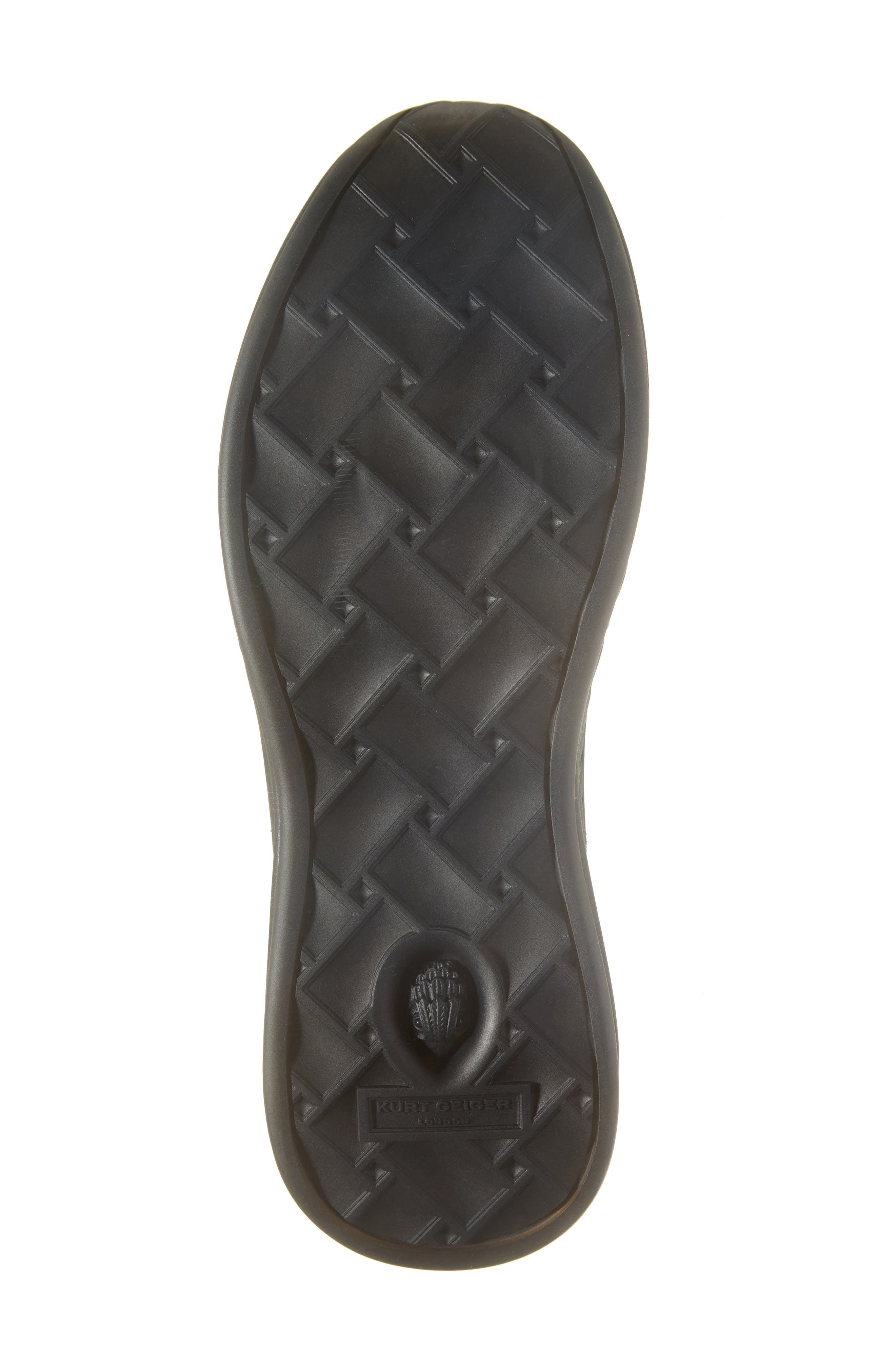 Kurt Geiger London Kensington Knit Slip-On Sneaker, Alternate, color, Black