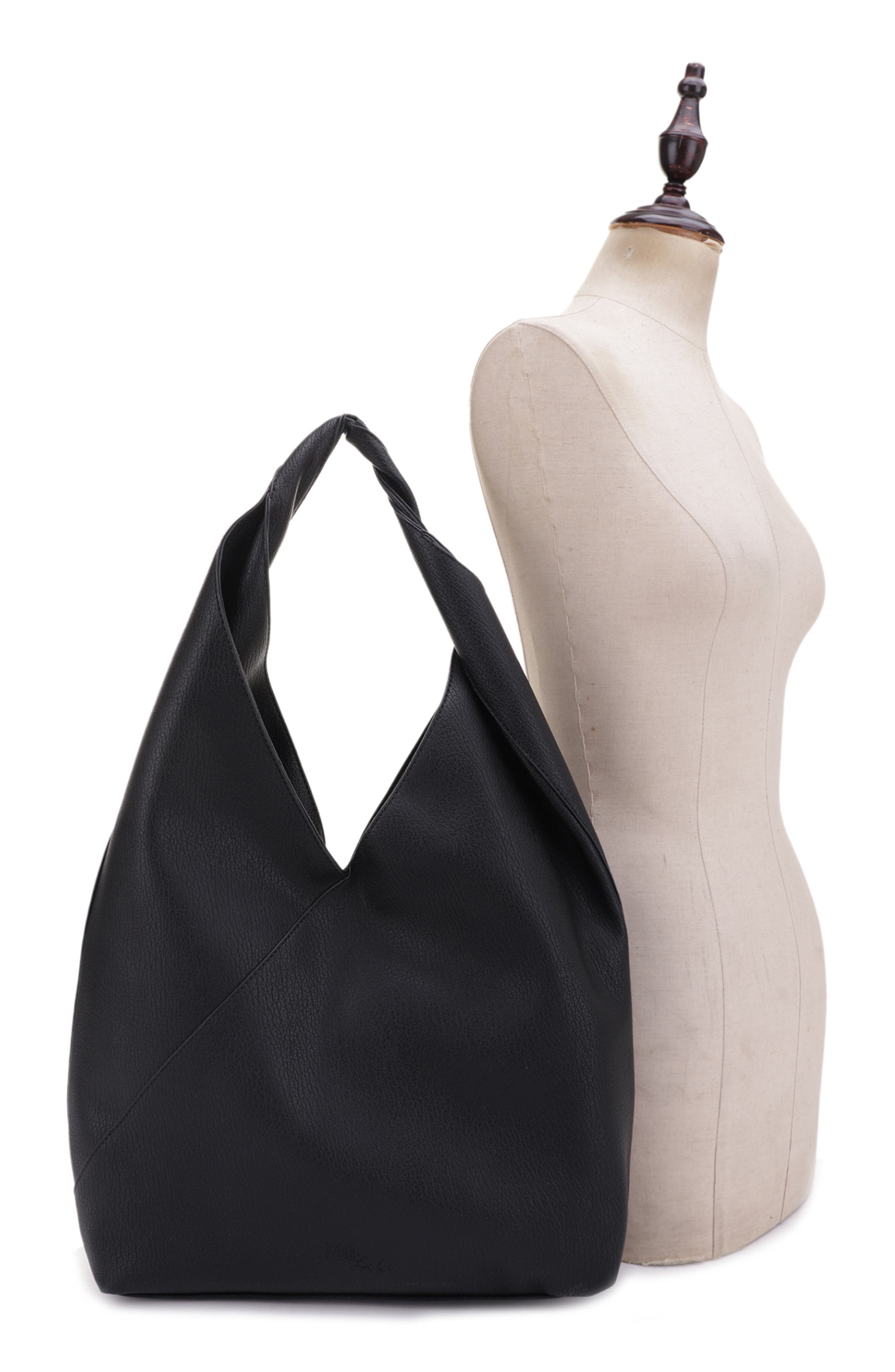 Mali + Lili Katie Vegan Leather Shoulder Bag, Alternate, color, 