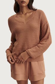Varley Gaia Open Knit Sweater