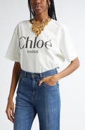 Chloé Oversize Logo Graphic T-Shirt