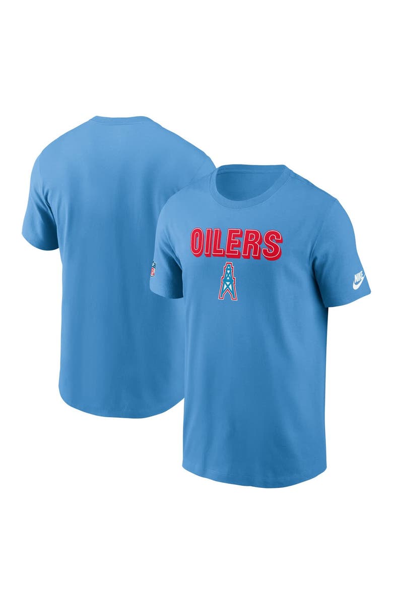 Nike Men's Nike Light Blue Tennessee Titans Alt Pack Onside Conversion Performance T-Shirt, Main, color, Light Blue