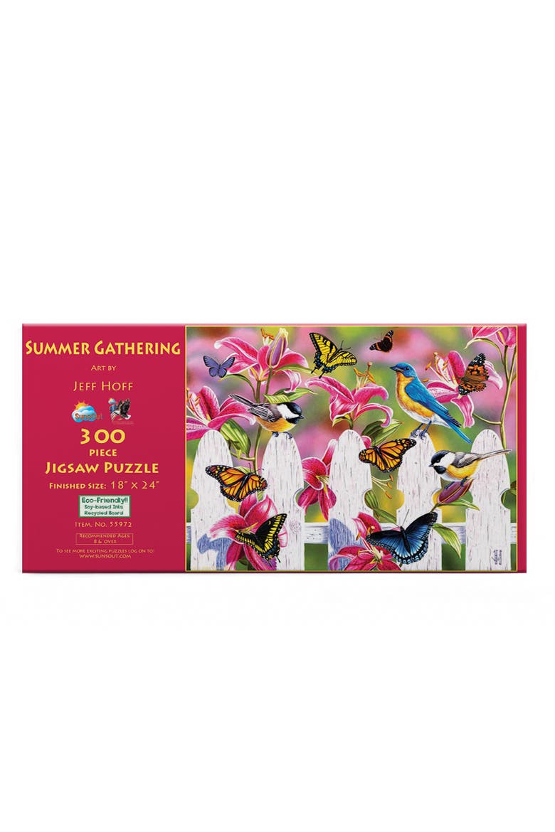 Summer Gathering 300 piece Jigsaw Puzzle for Adults, Alternate, color, Multicolor