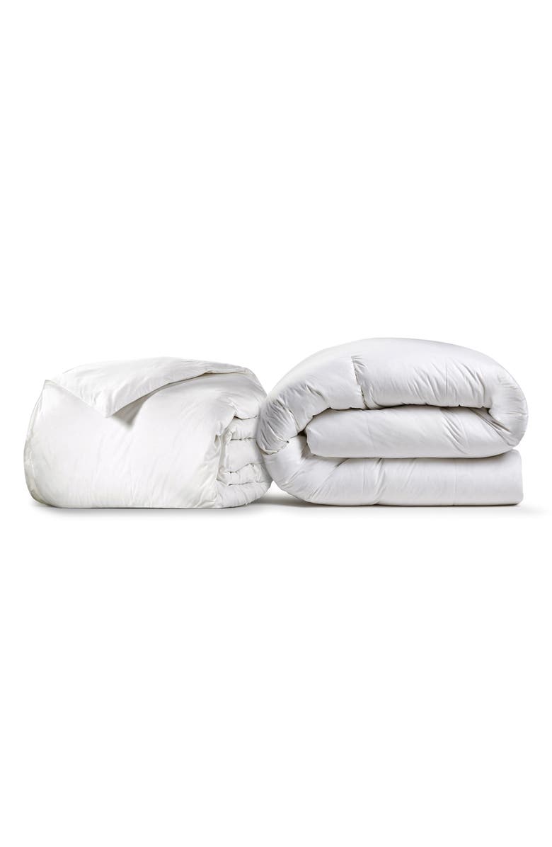 ELLA JAYNE HOME Luxurious All Season 550 Fill Power Down Comforter, Main, color, White/ White