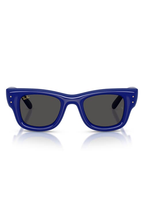 Ray Ban Ray-ban 47mm Small Square Sunglasses In Blue