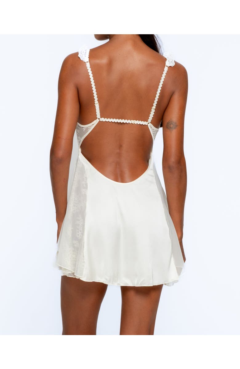 One Empire Harlow Babydoll, Alternate, color, White