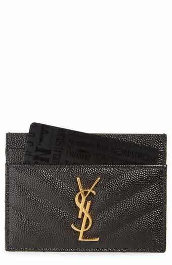 Saint Laurent Small Matelasse Leather Envelope Wallet Nordstrom