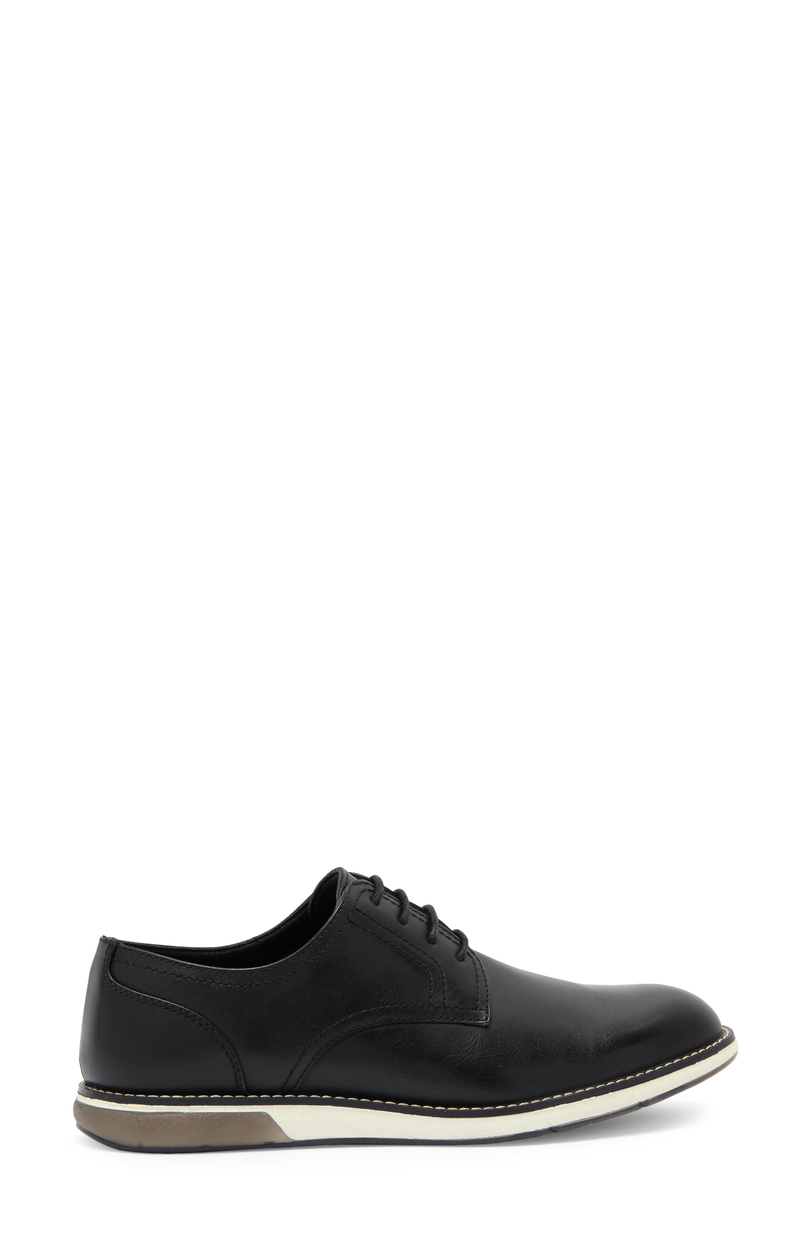 Rush by Gordon Rush Plain Toe Derby, Alternate, color, Black