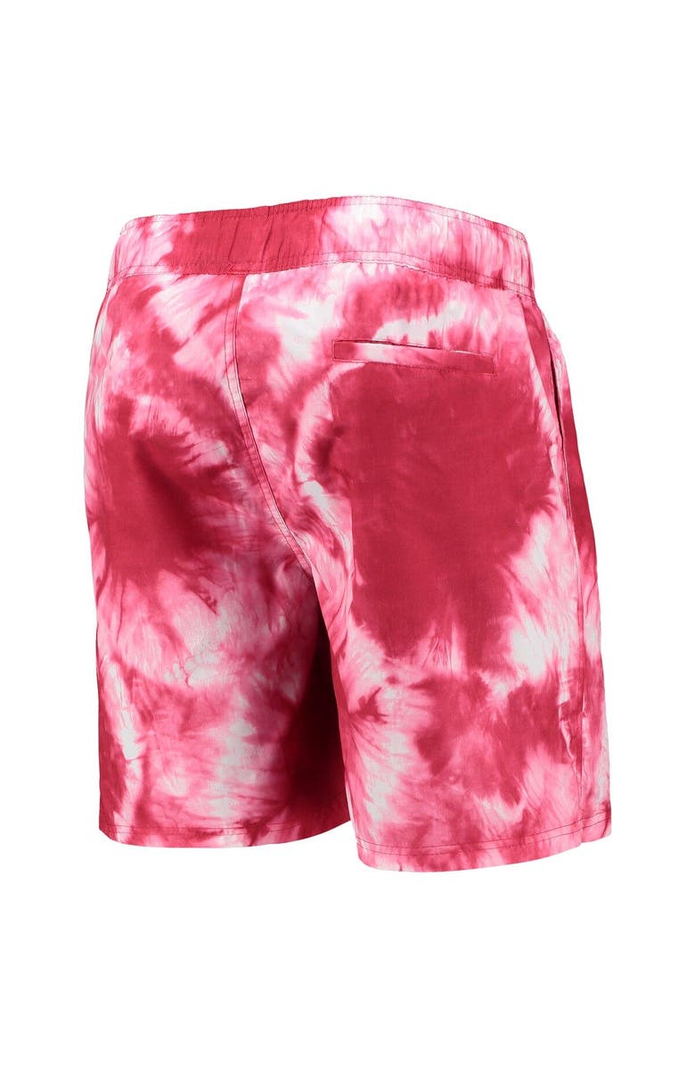 G-III SPORTS BY CARL BANKS Men's G-III Sports by Carl Banks Red Chicago Bulls Splash Volley Swim Shorts, Alternate, color, Red