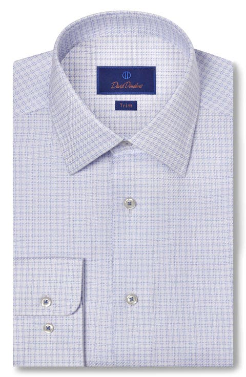 Trim Fit Box Dobby Dress Shirt
